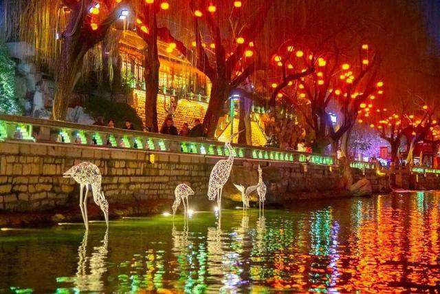 趕緊收藏！天下第一泉迎春花燈會今夜點亮，「賞燈地圖」首發，一圖看懂超全點位~