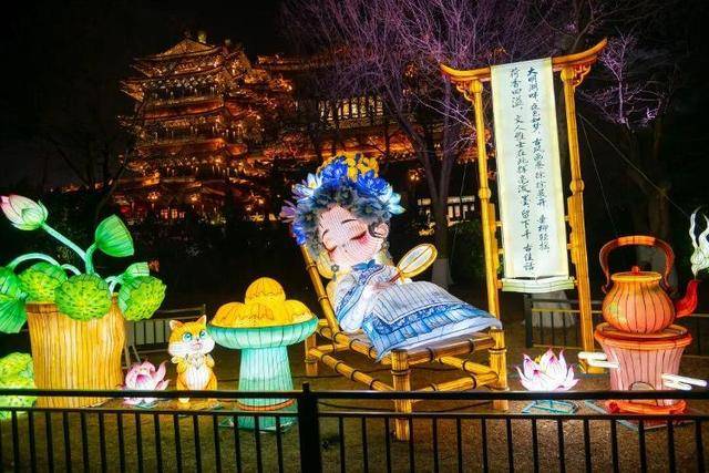 趕緊收藏！天下第一泉迎春花燈會今夜點亮，「賞燈地圖」首發，一圖看懂超全點位~