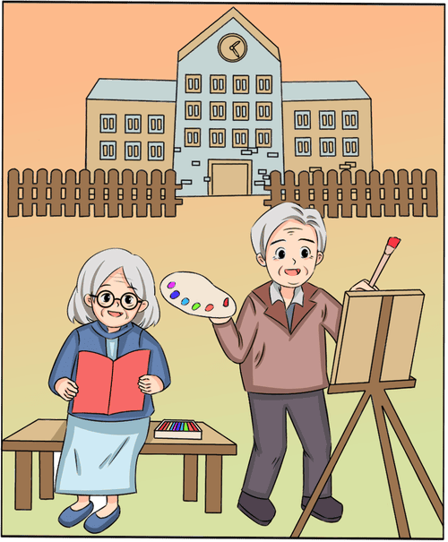 當老年卡遇見學生證：60歲大學生的“神仙日子”