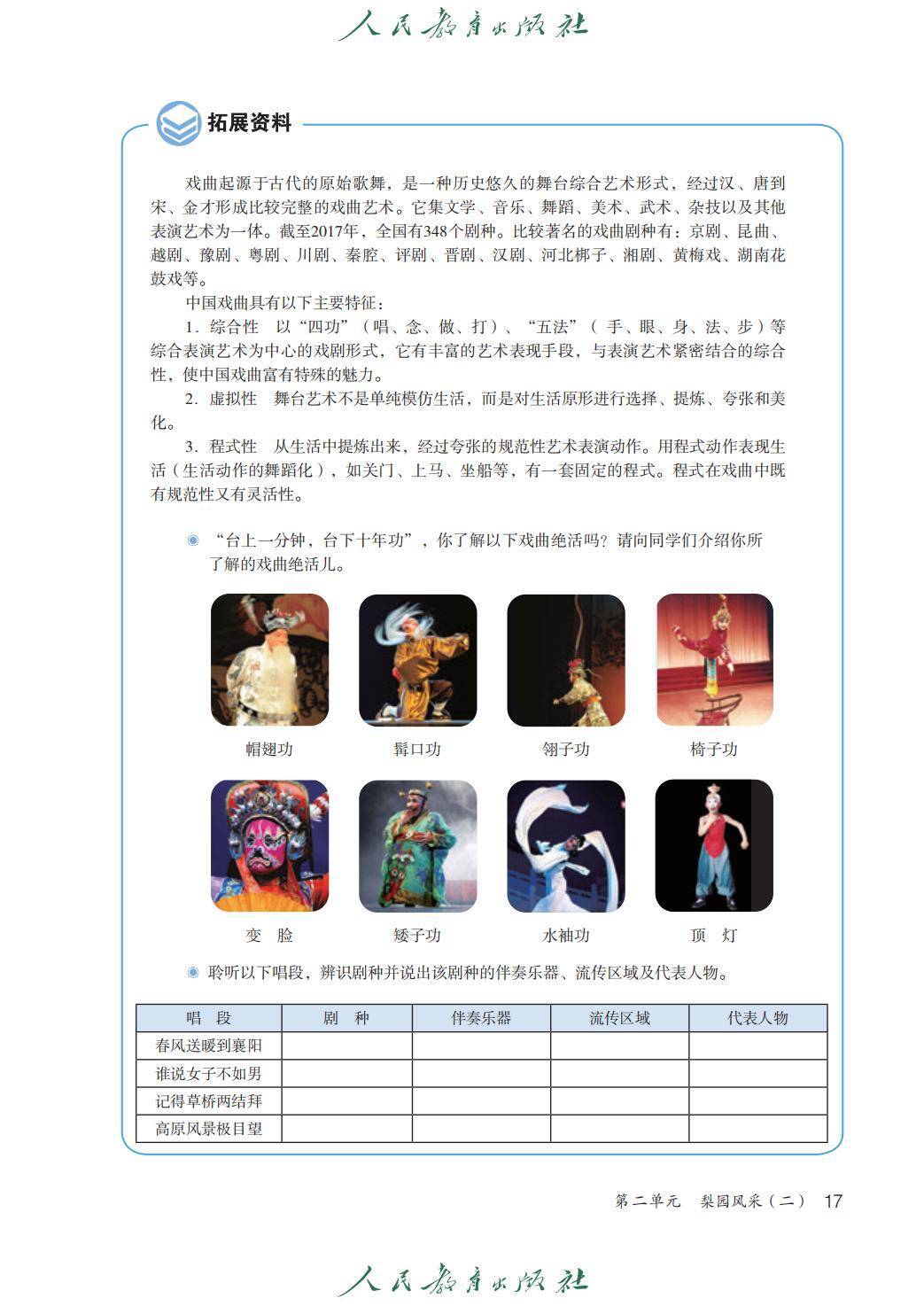 2026人教版九年級音樂下冊電子課本(新教材高畫質PDF版)