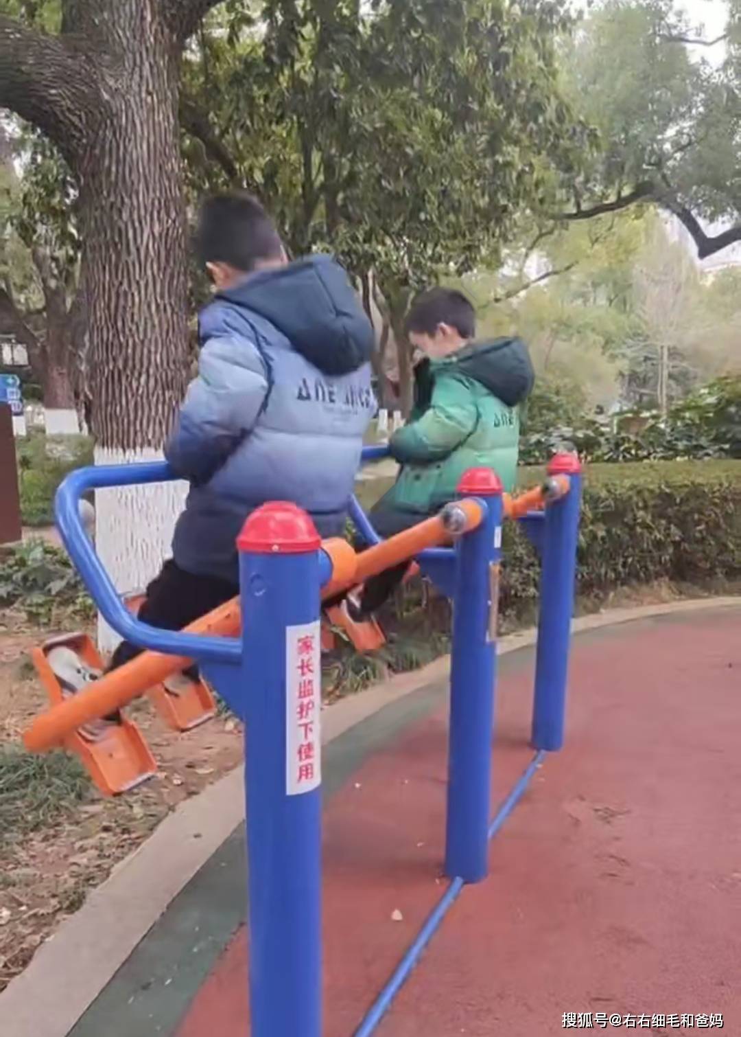 原創跑錯方向的“搶跑”教育：公園裡、公車上，被“逼”學習的5歲娃